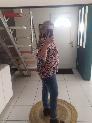 Blouse Fleurie 