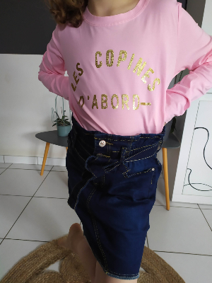 T-shirt Les Copines - D' abord