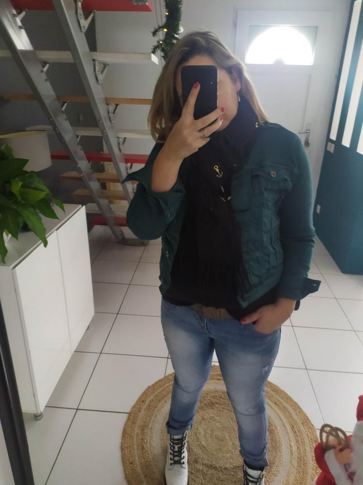 Veste effet jean Camille 