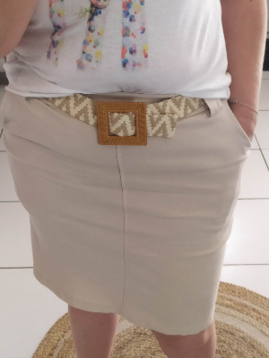 Jupe avec ceinture Karine 