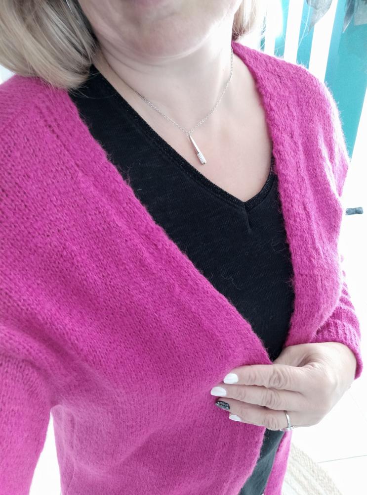 Gilet long étoile 