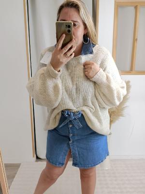 Robe en jeans