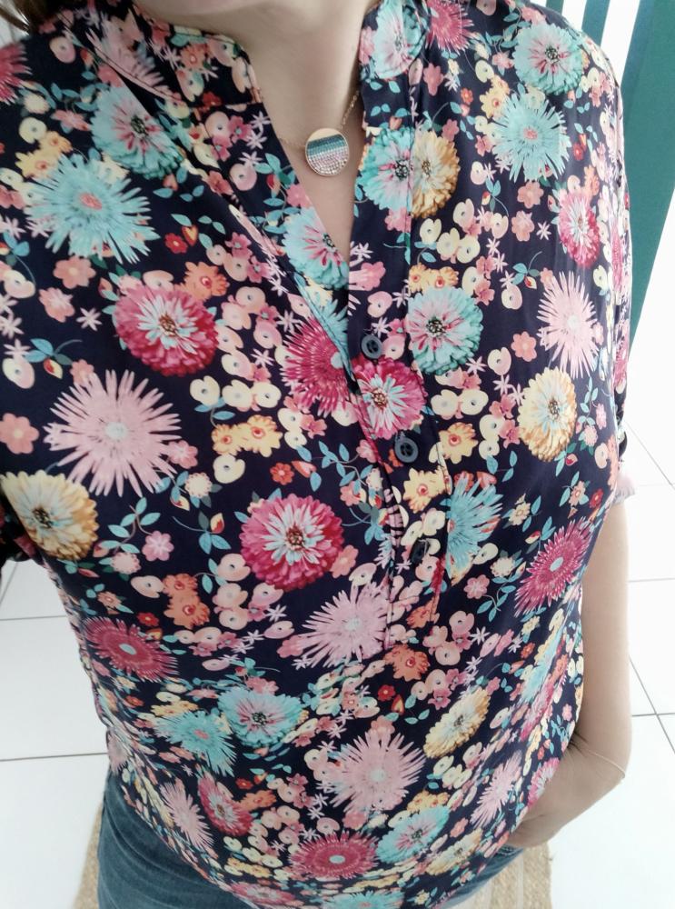 Blouse Fleurie 